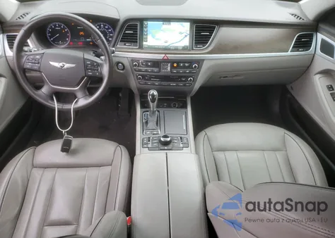 2017 Genesis G80 Ultimate из США, поврежденный, VIN KMHGN4JF0HU173401